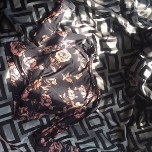 Long sleeve crop top